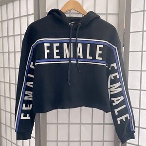 Fashionnova Cropped Drawstring Hoodie